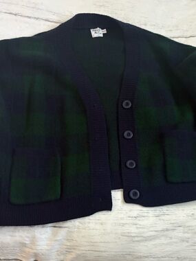 Princess Polly Plaid Cardigan